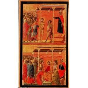 FRAMED oil paintings   Duccio di Buoninsegna   24 x 42 inches   La 