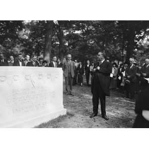   . Piatt Runkle monument; Gov. E. Lee Trinkle, 9/29/23