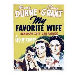  My Favorite Wife, Cary Grant, Irene Dunne, Gail Patrick on 