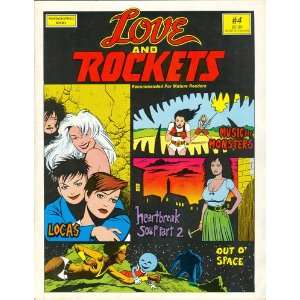  Love and Rockets #4 Gilbert & Jaime Hernandez Books