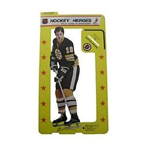 Jean Ratelle Facsimile autograph Boston Bruins Hockey Pin up / Stand 