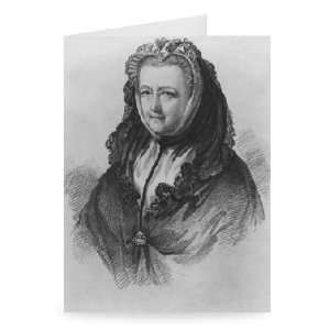  Mrs Mary Delany (engraving) by John Opie   Greeting Card 