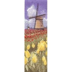  Tulip Fields Cross Stitch Kit: Arts, Crafts & Sewing