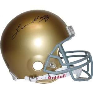 Lou Holtz Notre Dame Fighting Irish Autographed Authentic Football 