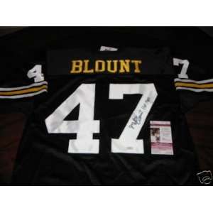 Mel Blount Steelers,hof Jsa/coa Signed Jersey