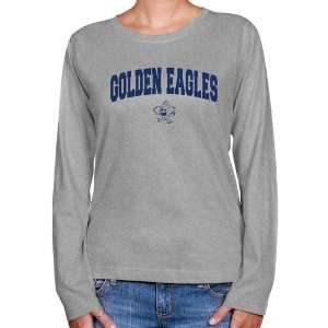  NCAA Oral Roberts Golden Eagles Ladies Ash Logo Arch Long 