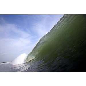   Wave at Popular Surfing Beach Playa Aserradores by Paul Kennedy, 72x48