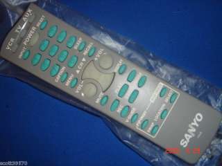Sanyo PIP TV/VCR Remote For TV Models Listed Below  