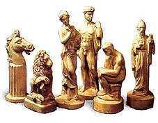 SUPERCAST FANTASY CHESS SET LATEX MOULDS / MOLDS  