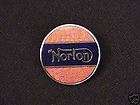 NORTON logo hat pin motorcycle badge featherbed 850