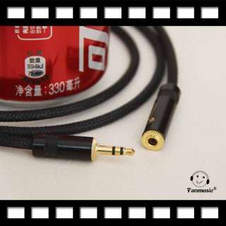 Monster 3.4 FT 3.5mm Male to Female headphone Extension Cable & Plug 