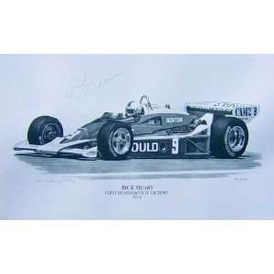  RICK MEARS 1ST INDIANAPOLIS VICTORY by DAVID GRAY. Size 16 
