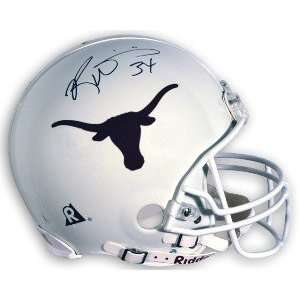 Ricky Williams Signed Texas Pro Helmet