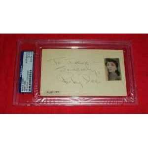 Ruby Dee Autographed Signed Card Slabbed PSA DNA 100% Guaranteed 