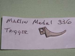 Marlin Model 336 Lever Rifle Trigger Stainless Finish Gun Parts  
