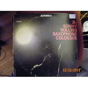 Sonny Rollins Saxophone Colossus (Vinyl Record)
