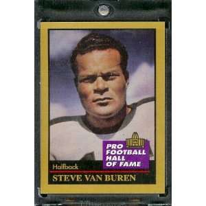  1991 ENOR Steve Van Buren Football Hall of Fame Card #146 