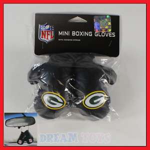 NFL Green Bay Packers Mini Boxing Gloves/ Car/Auto  