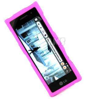 London Magic Store   HOT PINK HYBRID HARD CASE COVER FOR LG CHOCOLATE 