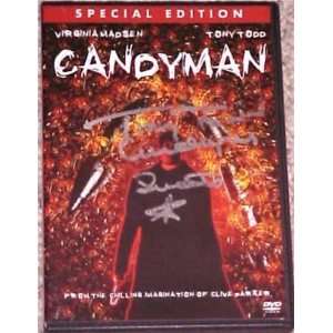  Tony Todd Signed Candyman DVD COA EXACT PROOF   Sports 