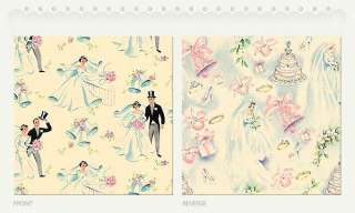 Vintage/Retro Gift Wrap/Wrapping Paper Wedding&Shower  