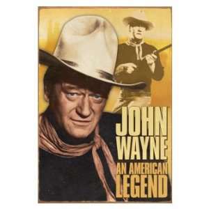John Wayne An American Legend Vintage Style Metal Sign *SALE*  