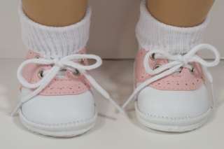 LT PINK Saddle Doll Shoes FOR American Girl Dolls♥  