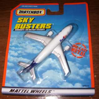 MATCHBOX SKY BUSTERS FEDEX   AIRBUS A300B HTF  
