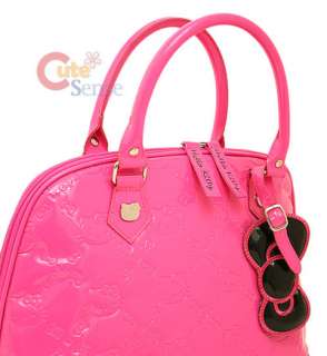  Hello Kitty Pink Embossed Hand Bag  Hot Pink Loungefly Hand Bag 