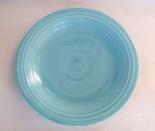 Vintage Homer Laughlin Fiesta Turquoise 10.25 Dinner Plate No Mark 