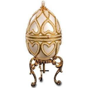 Faberge Egg Style San Francisco Music Box Amore Plays Love Story