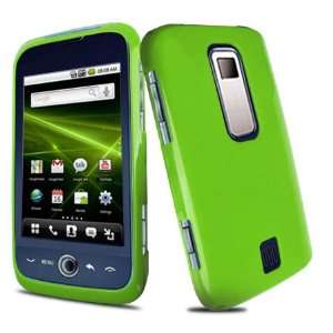  GREEN GLOSSY FACE PLATE CASE COVER for HUAWEI ASCEND M860 