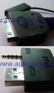 For Kia Hyundai iPod iphone Cable Audio Aux USB 3.5mm  