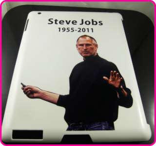 Steve Jobs Hard BACK Cover Case for iPad2 iPad 2 HKP3  