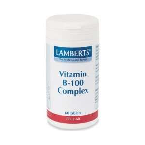 Lamberts Lamberts, Vitamin B 100 Complex, 60 Tablets 
