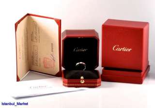 CARTIER 18K white gold & diamonds ring  