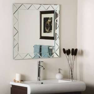   Wonderland SSM530 Decor Luciano Frameless Wall Mirror