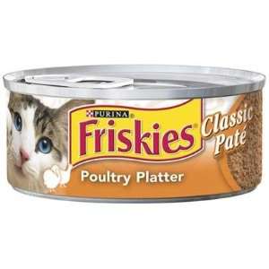   for Cats Friskies Classic Pate Poultry Pla Canned Food