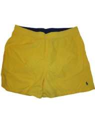 Mens Polo by Ralph Lauren Swimming Trunks Bathing Suit Yellow with 