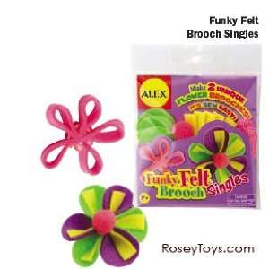  Funky Felt Broach Singles By Alex Toys Toys & Games