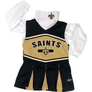   Reebok New Orleans Saints Girls (4 6X) Cheer Jumper