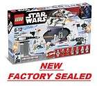 Star Wars Lego Hoth Rebel Base 7666 New 7 minifig lot k 3po snow rebel 