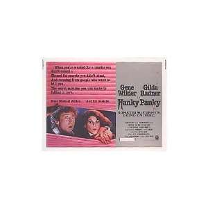  Hanky Panky Original Movie Poster, 28 x 22 (1982)
