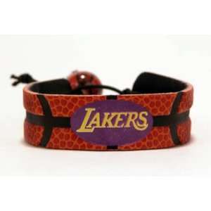  Gamewear NBA Leather Wrist Bands   Lakers Sports 
