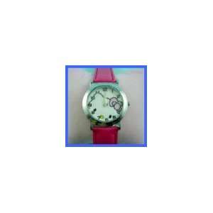  Hello Kitty Large Face Quartz Watch + Hello Kitty Pouch 