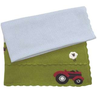 Boys Bedding Farm Tractor Patchwork Quilt Bedspread  