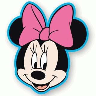 DISNEY MINNIE MOUSE SHAPED FLOOR RUG MAT NEW  