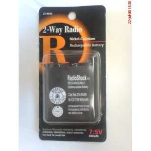  Radio Shack 2 Way Radio Ni Cd Rechargable Battery (HNN9044 