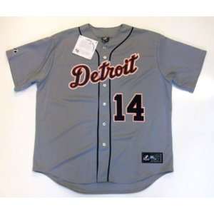   Austin Jackson Detroit Tigers Jersey Real Majestic: Sports & Outdoors