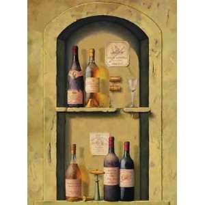  Wine Bottle Niche Wallpaper Mural